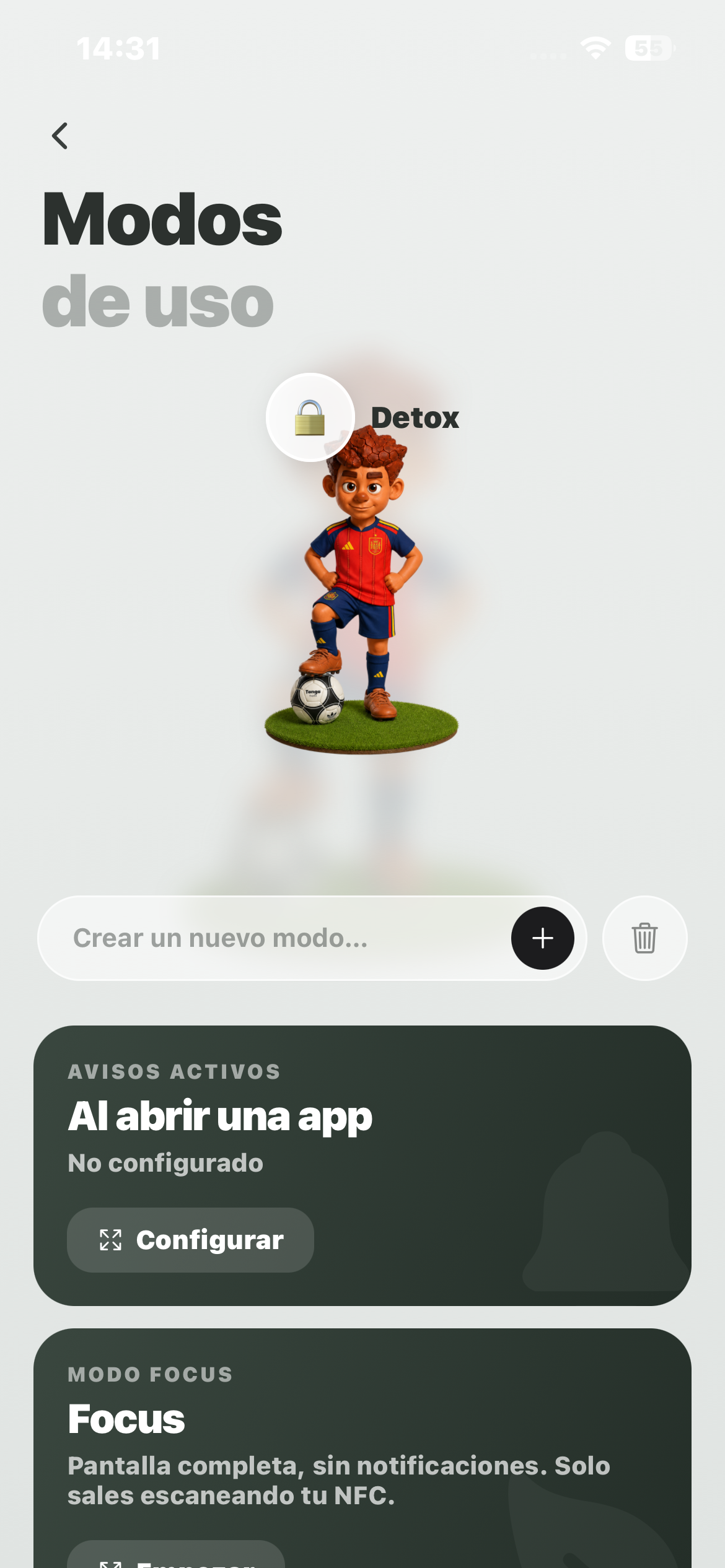 Captura: pantalla de reglas